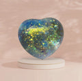 Heart Squishy green 4 cm