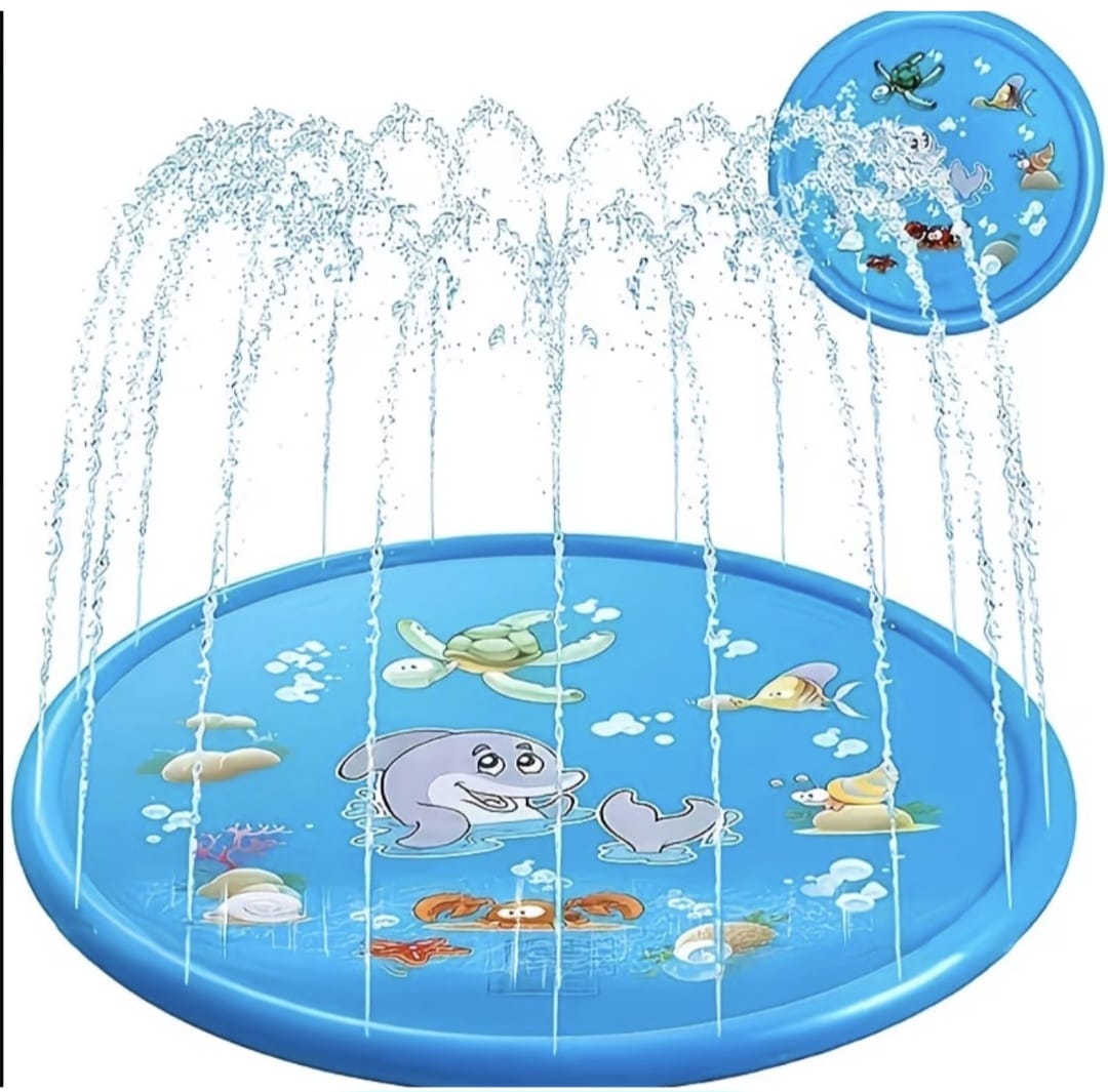 Ocean Splash Kids Water Fountain Play Mat