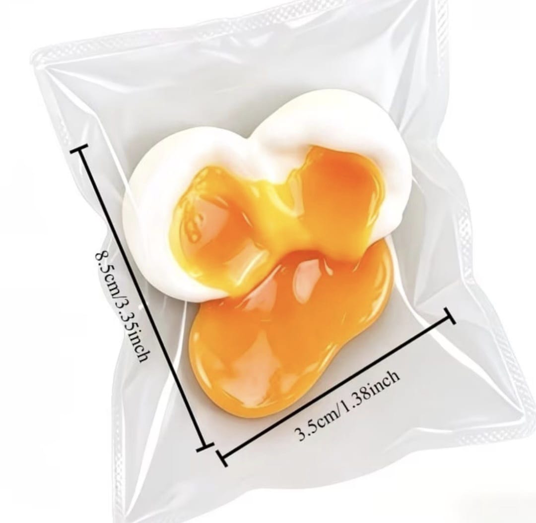 Mini Fried Egg Squishy