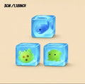 Ocean Animal Ice Cube Squishy one peice glow in dark