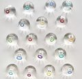 ‏4PCS Mini Sticky Wall Balls
