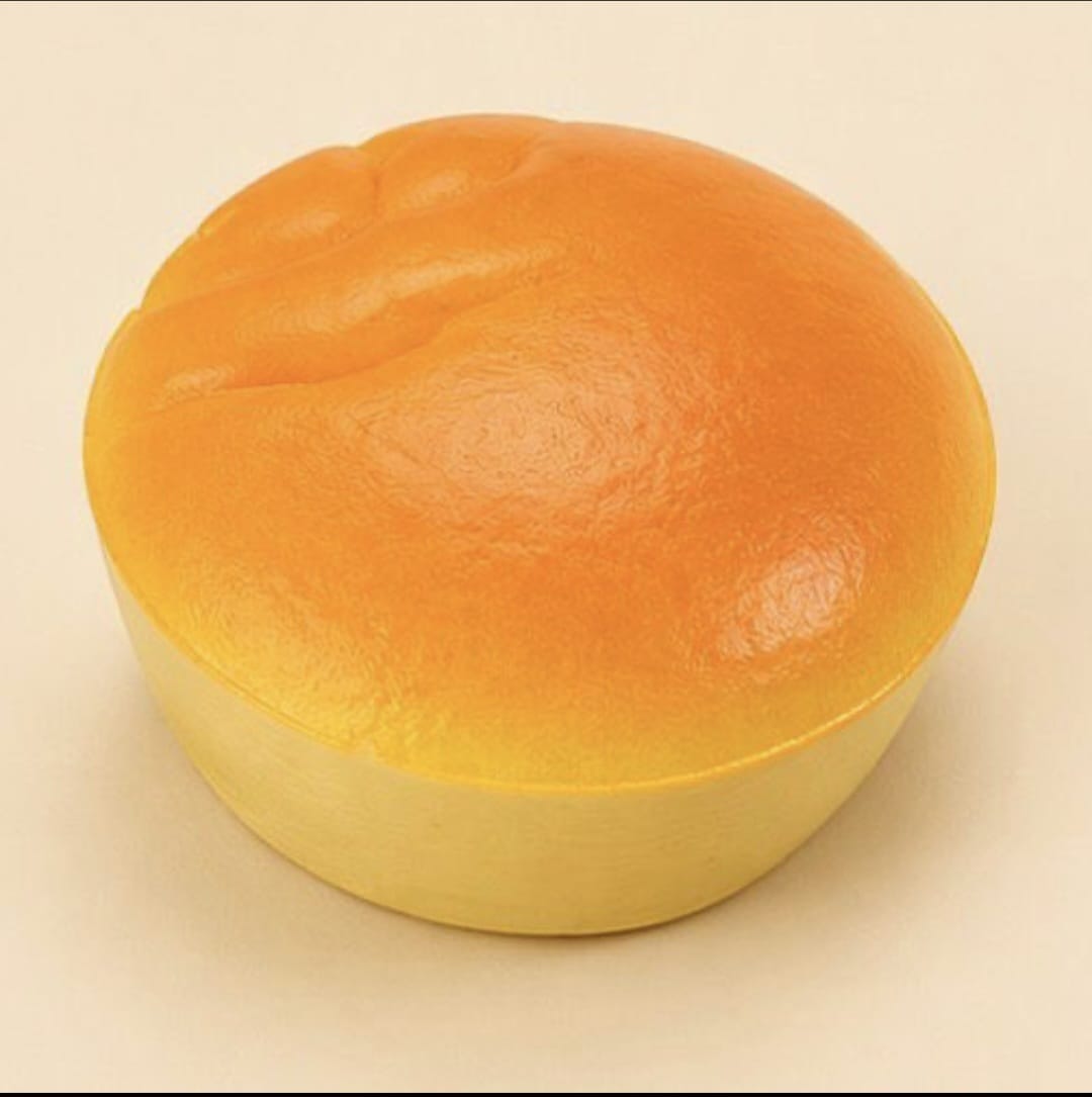 Bread Bun Squishy Toy