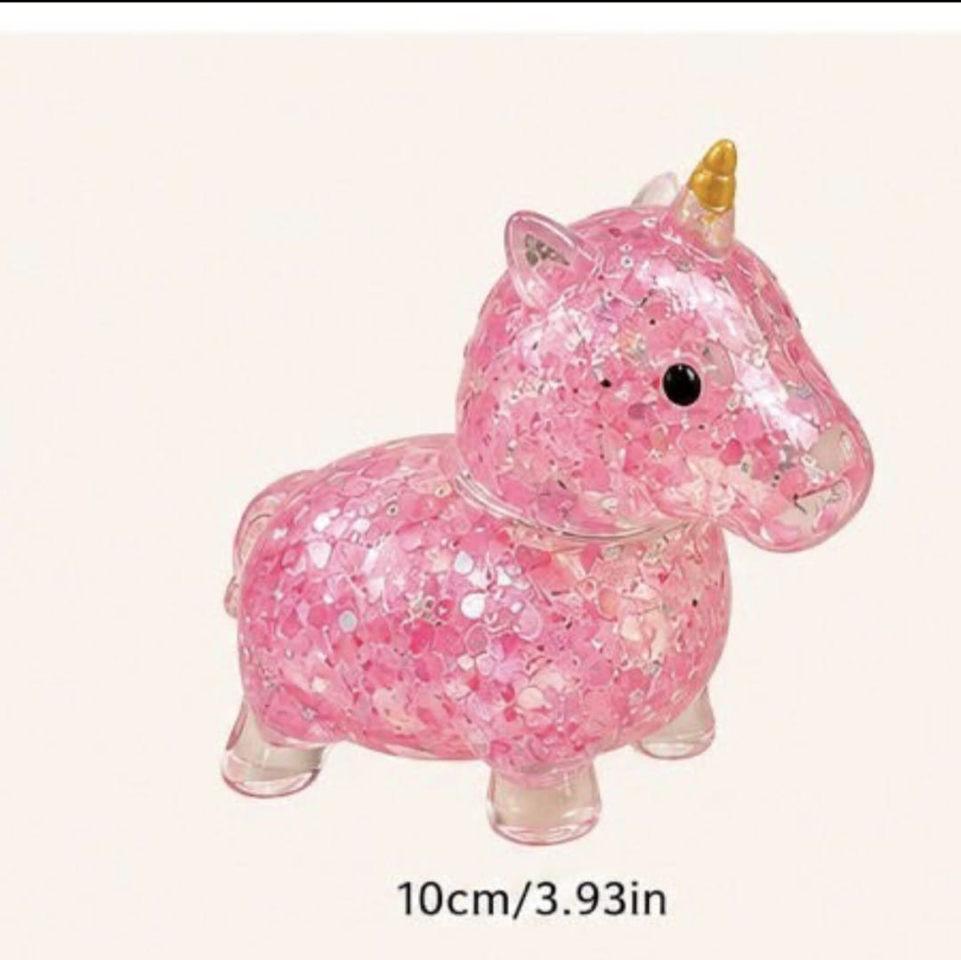 Random color Unicorn Glitter Squishy