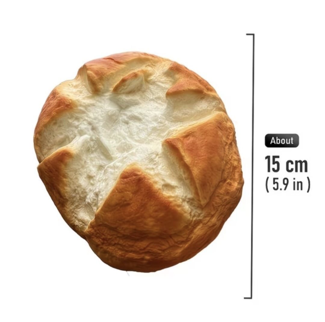 Jumbo Bread Squishy Pillow