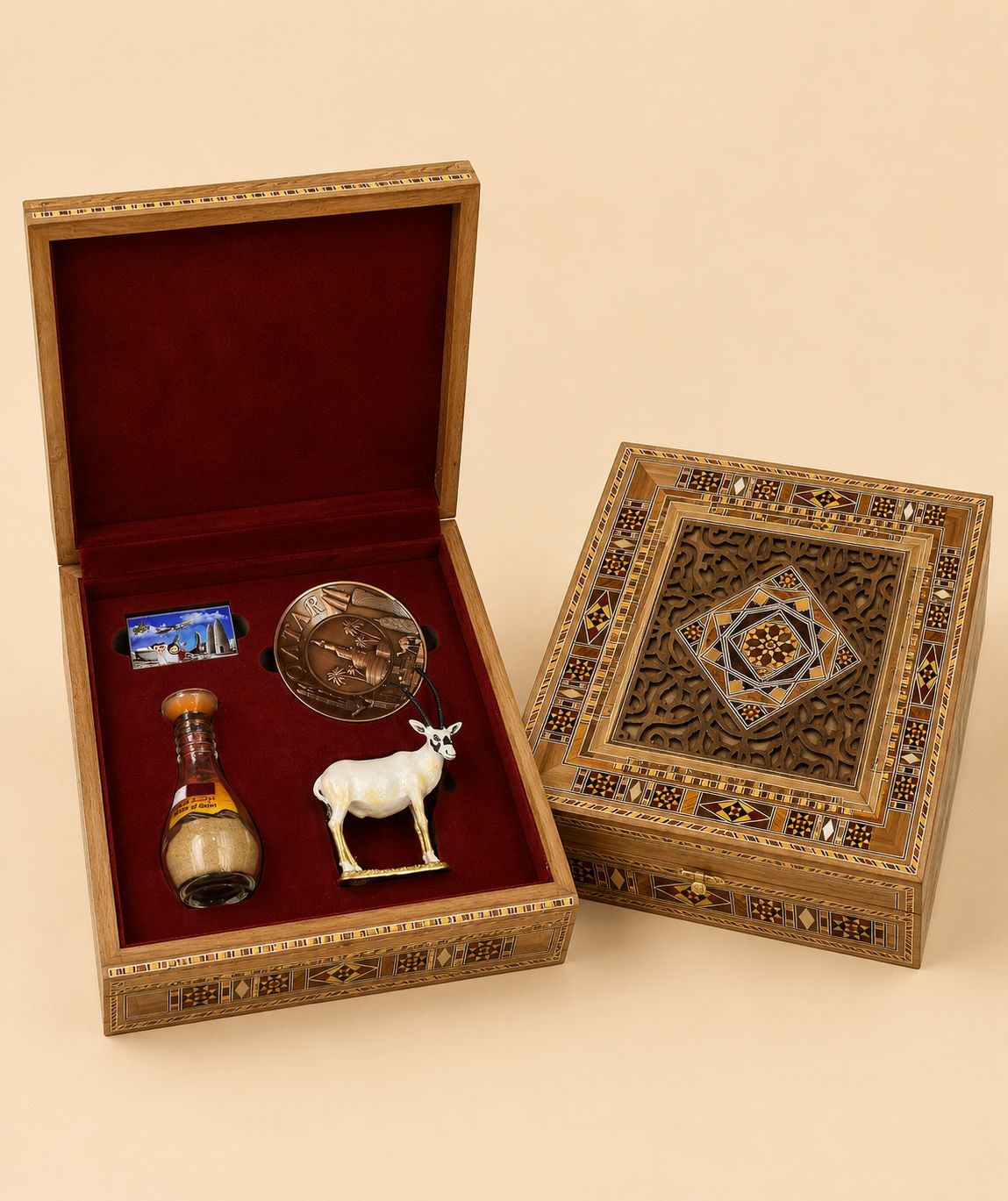 Qatar Sand Art Heritage Box