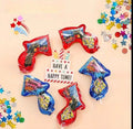 10 Glitter Confetti Party Gun