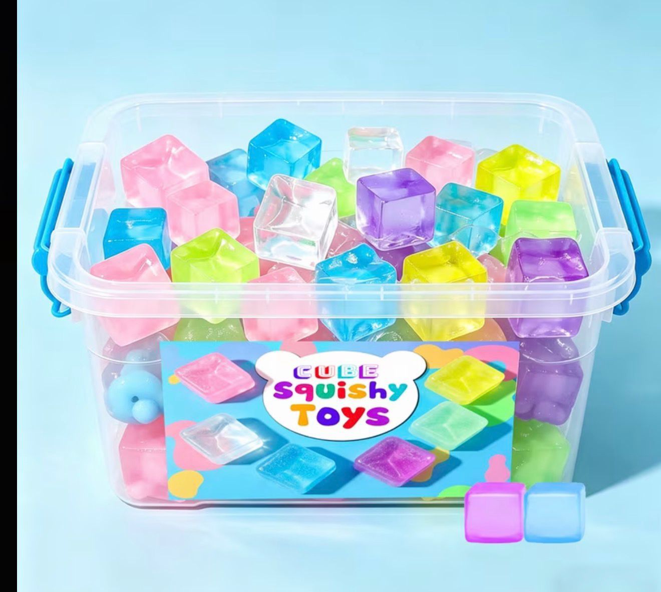 Crystal Cube Squishy Set 72
