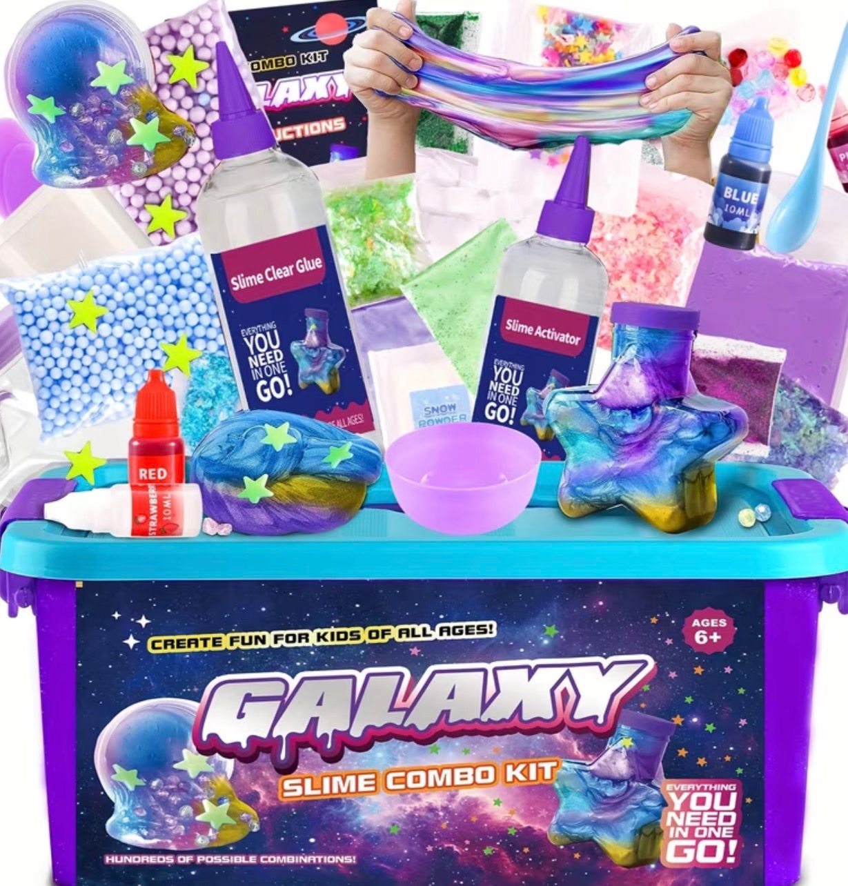 Galaxy Slime DIY Kit
