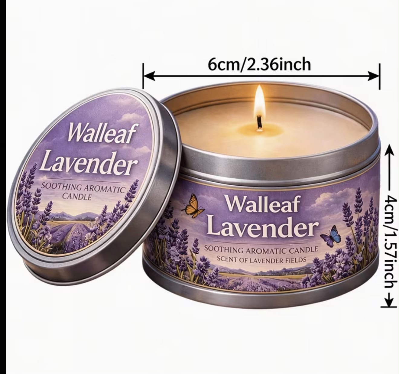 Lavender Aromatherapy Candle