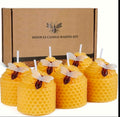 Handmade Beeswax Candle Set