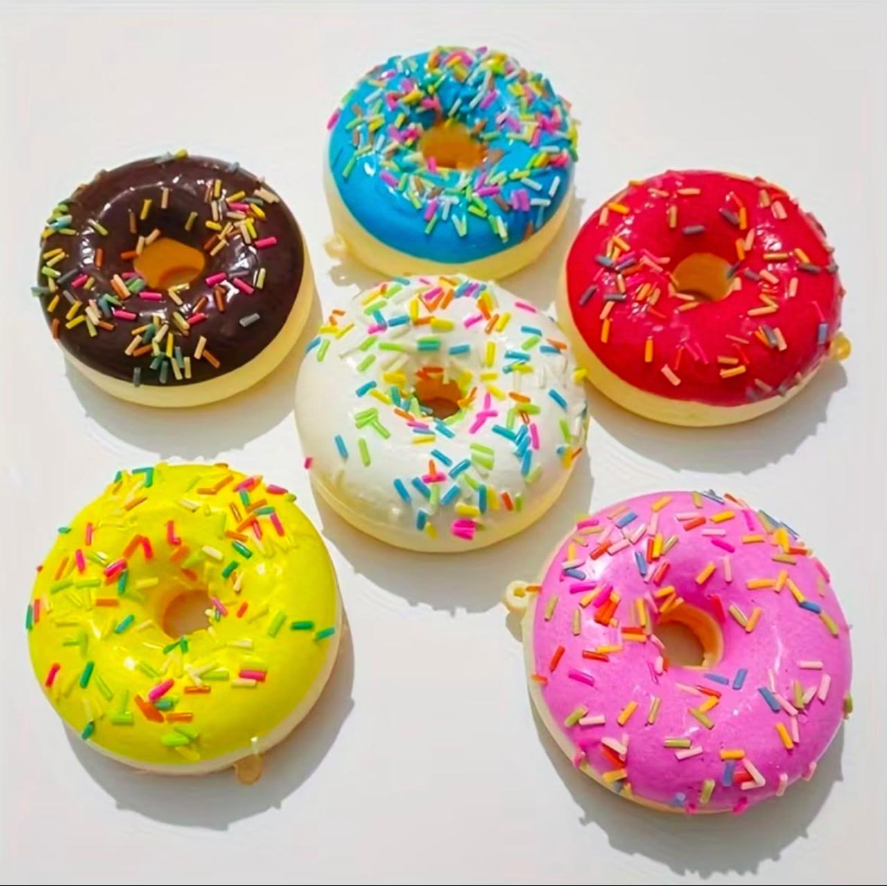 Jumbo Sprinkle Donut Squishy
