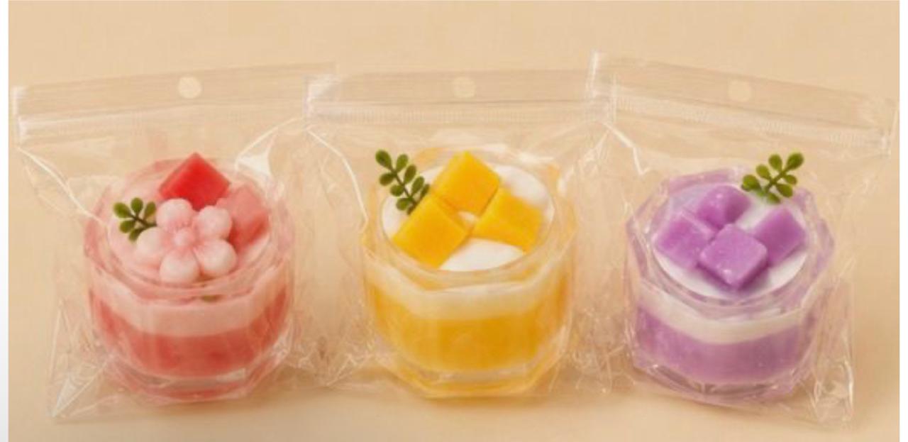 Jelly Dessert squishy  Cups taba