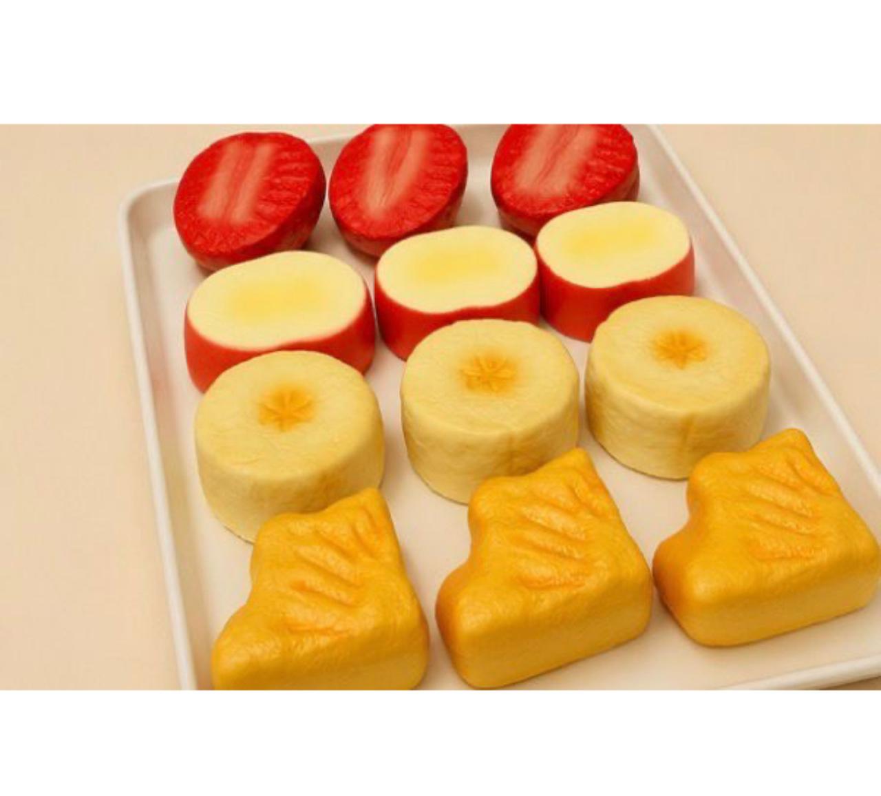 Mini Fruit Dessert Squishies