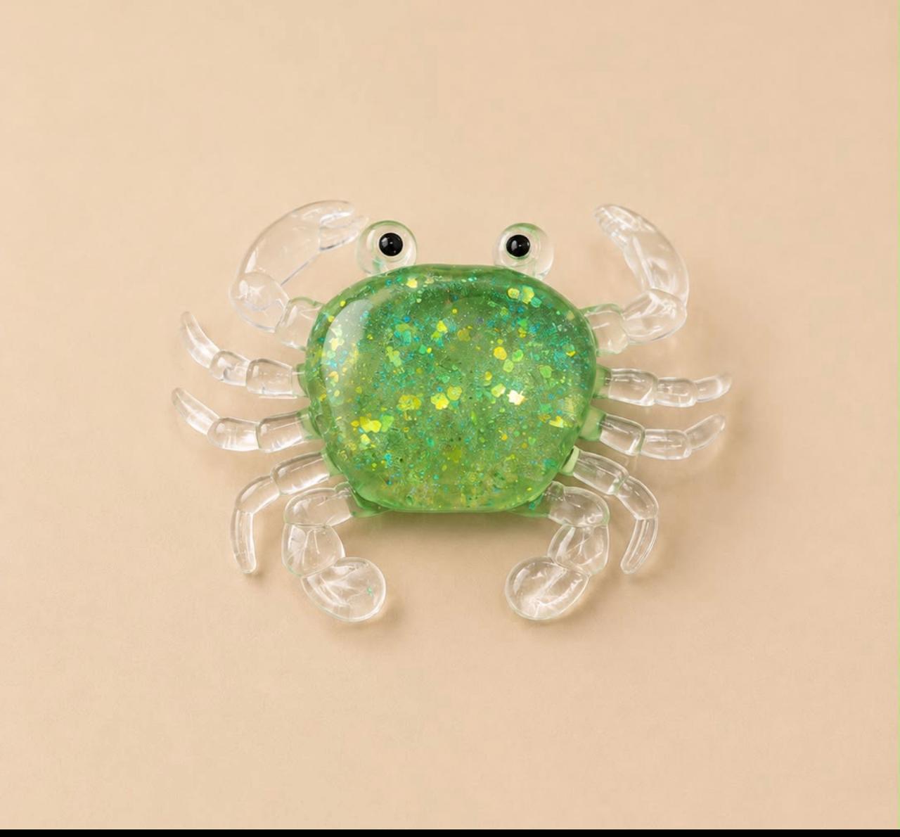 ‏Giant Glitter Crab Squishy