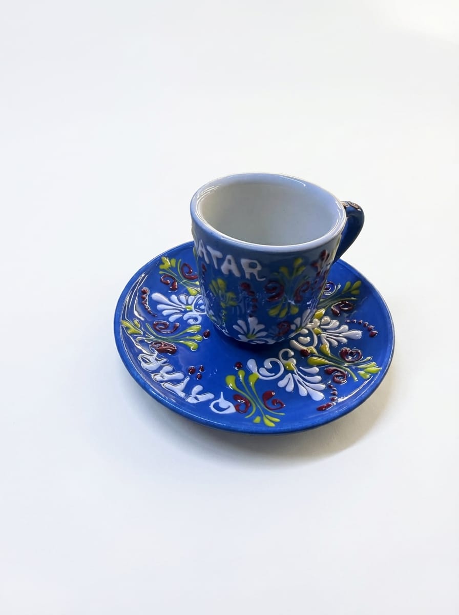 Ceramic Coffee Cup Set