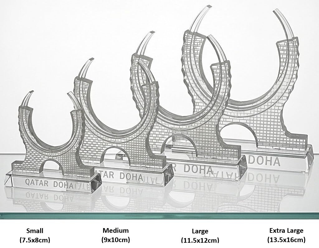 Qatar Crystal Landmark Sculpture