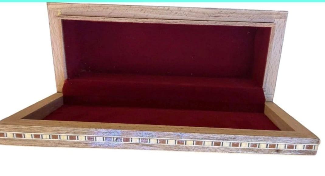 Qatar Heritage Icons Wooden Keepsake Box
