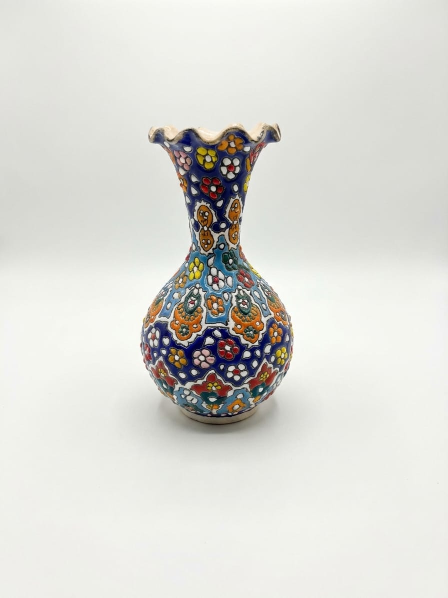 Hand-Painted Decorative Vase